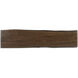 Lila Brown Dining Bench, Small